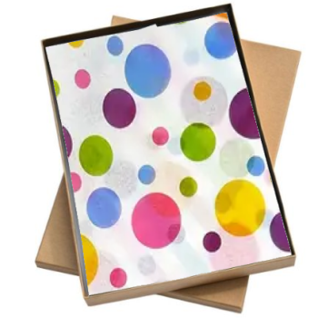 Vloeipapier | Dots - 5 losse Vellen 50x70cm