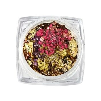 WAX SEAL | Gedroogde mini bloemetjes - Gold