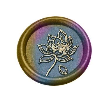 WAX SEAL | Lakzegel Stempel Herfst bloem