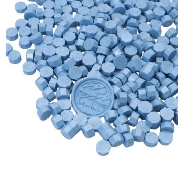 WAX SEAL BEADS | Mat Blauw | 100 stuks