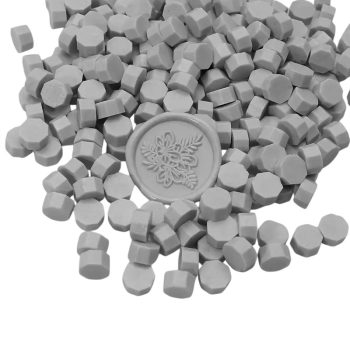 WAX SEAL BEADS | Mat Grijs | 100 stuks