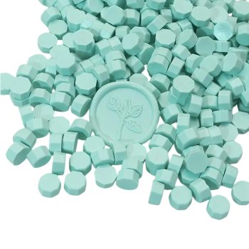 WAX SEAL BEADS | Mat Mint | 100 stuks