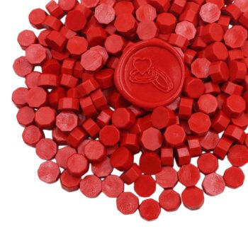 WAX SEAL BEADS | Mat Rood | 100 stuks