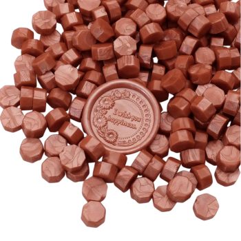 WAX SEAL BEADS | Rose Gold | 100 stuks