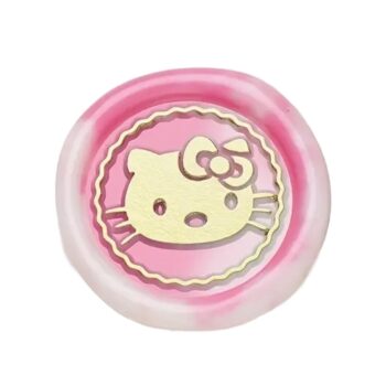 WAX SEAL | Lakzegel Stempel Kitty met Strikje