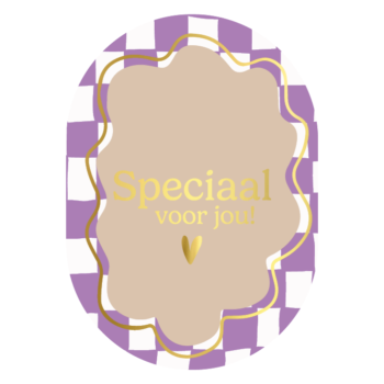 Ansichtkaartje | Speciaal voor jou - Ovaal
