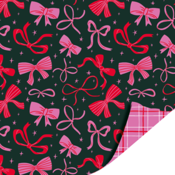 Kadopapier | Christmas Bows - (30cmx3m)