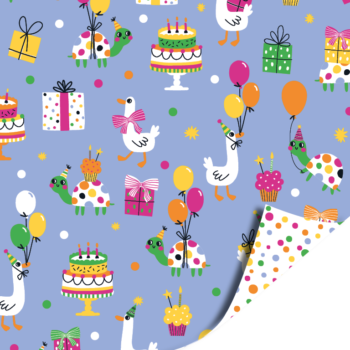 Kadopapier | Party Time Confetti - Goose (30cmx3m)