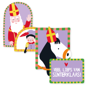 Kado Stickers | Sinterklaas feest (12 stuks)