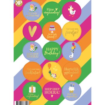 Stickervel | Feest met Goose (15 stuks)