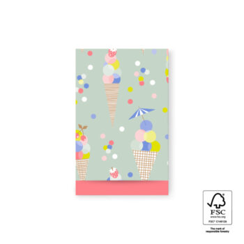 Kadozakje | Ice Confetti - Bright Salmon (M)