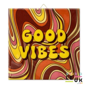 Tegeltje - Good Vibes seventies style
