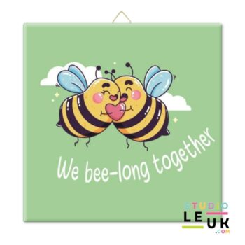Tegeltje - We bee long together bijtjes