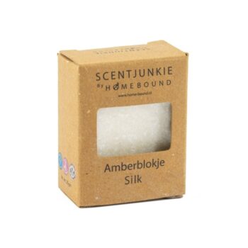 Amberblokje in Doosje - Silk