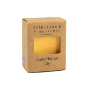 Amberblokje in Doosje - Lily