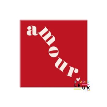 Magneetje - Amour Rood