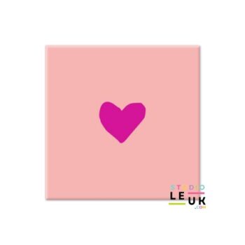 Magneetje - Klein Roze hartje