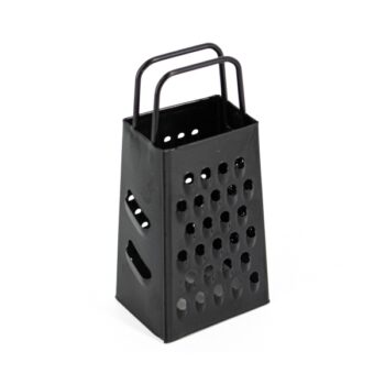 Mini Rasp voor Amberblokje - Zwart
