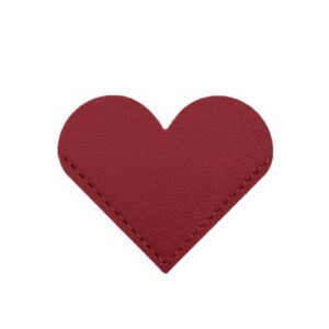 Boekenlegger Hartvorm - Warm Rood