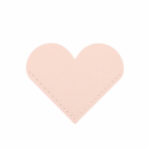 Boekenlegger Hartvorm - Poederroze