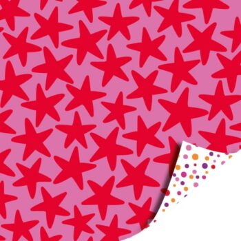 Kadopapier | Pretty Red Stars (30cmx3m)