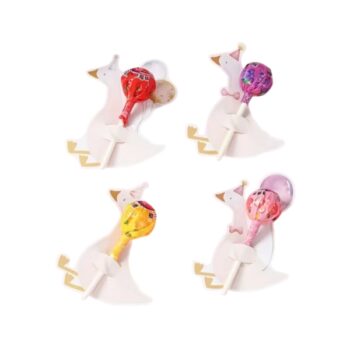 LollyKaartjes |  Feestende Gansjes (8 stuks)