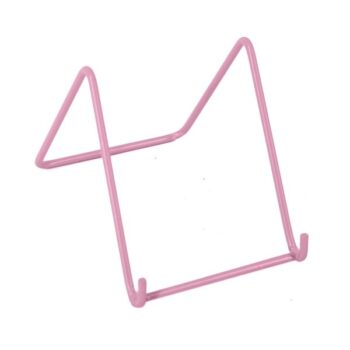Rekje voor tegeltjes metaal Roze