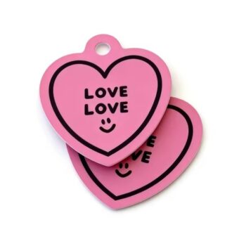 Studioleuk cadeaulabel loveloveroze