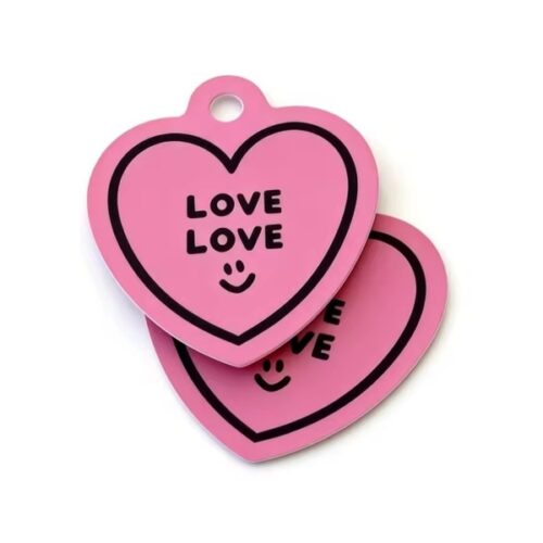 Studioleuk cadeaulabel loveloveroze