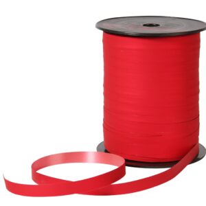 Studioleuk krullint rood 10mm