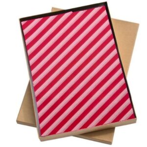 Vloeipapier | Love Stripes - 5 losse Vellen 50x35cm