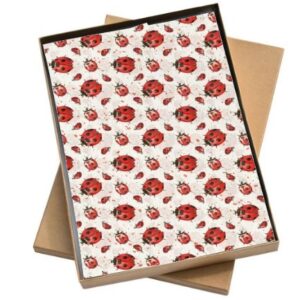 Vloeipapier lieveheersbeestje