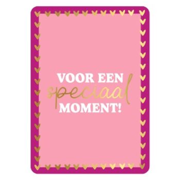Ansichtkaartje | Voor een speciaal moment
