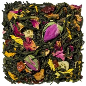 Vrolijke thee theeblaadjes