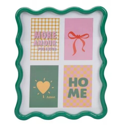 Fotoframe wave groen