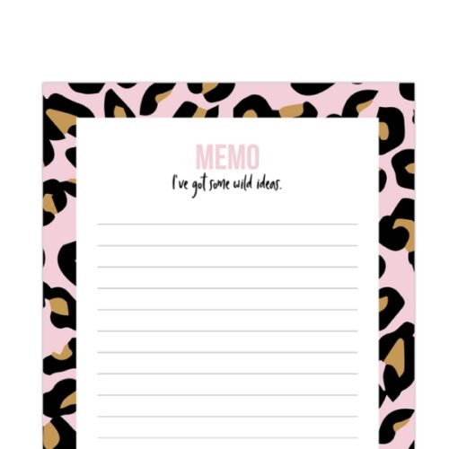 Notebook notes memo wildiideas