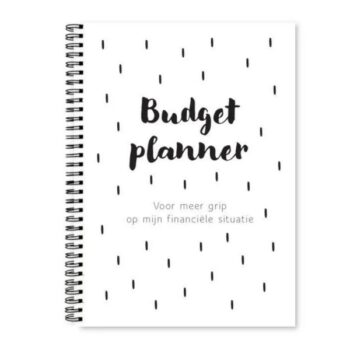 Studioleuk budgetplanner zwartwit