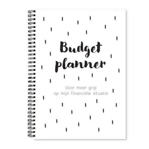 Studioleuk budgetplanner zwartwit
