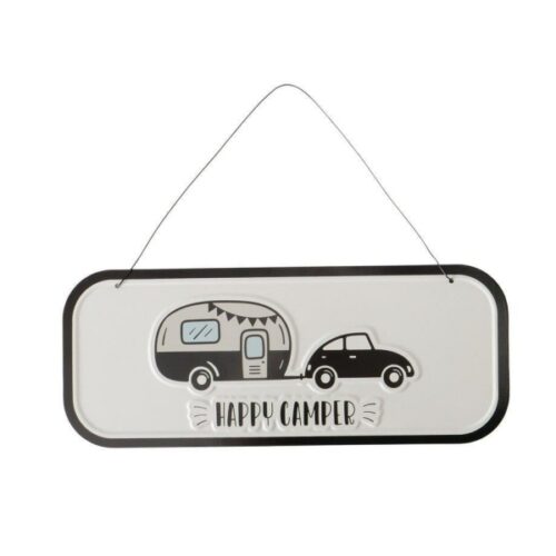 Studioleuk metalplate happycamperwit