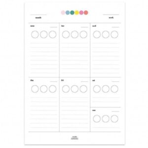 Studioleuk stickerplanner color