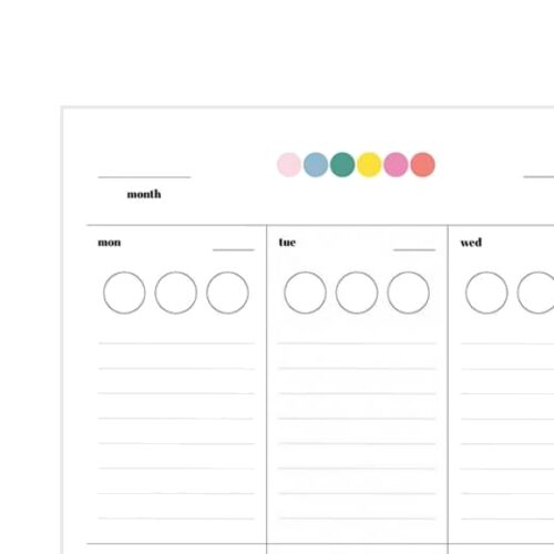 Studioleuk stickerplanner coloraz