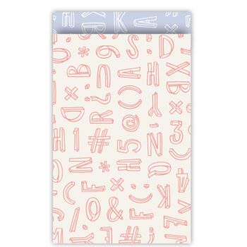 Typo Graphic neonblauw5