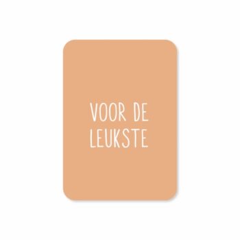 Cadeaukaartje | A7 - Voor de Leukste