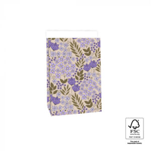 Blokzakje | Flower field lilac (M)