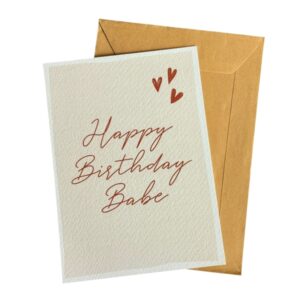 Ansichtkaartje | Happy Birthday Babe