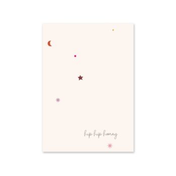 Ansichtkaartje | Hip hip Hooray