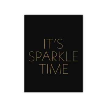 Cadeaukaartje | A7 - It's sparkle time