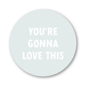 Kado Stickers | You're gonna love this (10 stuks)