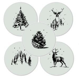 Kado Stickers | Christmas ornaments (10 stuks)