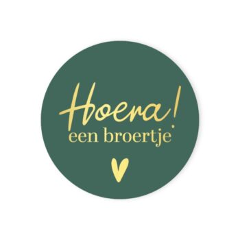 Studioleuk broertjegroen